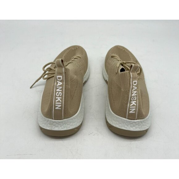 Danskin Women's Free Mesh Lace Up Natural Sneakers Running Shoes Sz 8 Tan Casual - Picture 5 of 9
